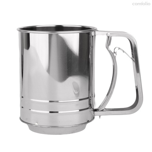 Сито 9,9 см кружка h12,9 см с механизмом нерж. мелкая сетка P.L. Proff Cuisine - P.L. Proff Cuisine