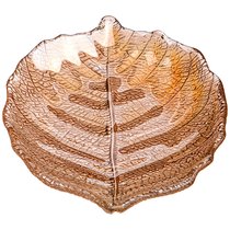Блюдо Luster Leaf Amber 28см Без Упаковки