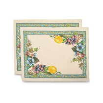 Набор салфеток сервировочных Mix&Match Home Лимонад 40х50 см 2 шт, гобелен, бежевый - Mix&Match