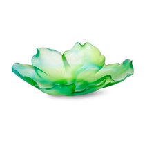 Чаша декоративная Decor de Table Pate de Verre Cristal Мак 18 см, хрустальное тесто - Decor De Table