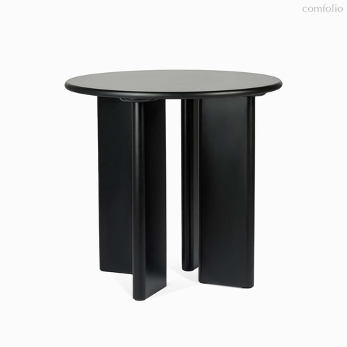 Обеденный стол Blos диаметр 80, цвет черный - Cosmo