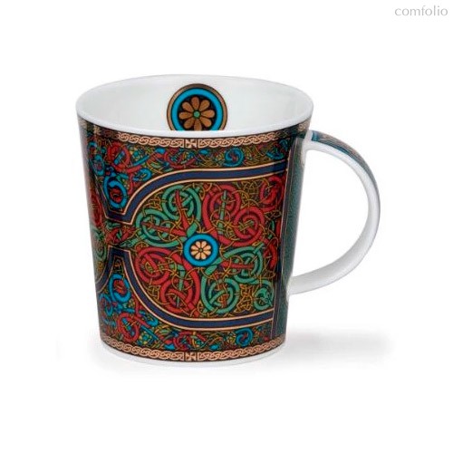 Кружка для чая и кофе Dunoon Иона Розовый Ломонд 320 мл, фарфор костяной - Dunoon