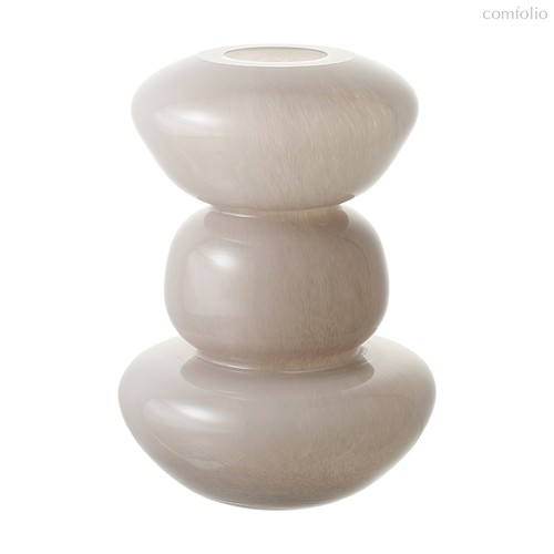 Ваза Riverstone, 25 см, жемчужно-серая - Bergenson Bjorn