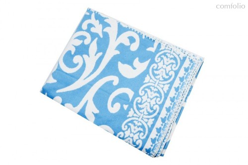 Одеяло Хлопок100% арт.3-22, цвет голубой, 170x205 см - Valtery