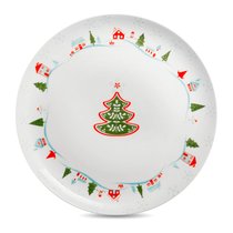 Тарелка закусочная Portmeirion Рождественские пожелания 22 см, фарфор