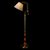 10569F Dark wood Торшер LOFT IT Elaine - Loft It