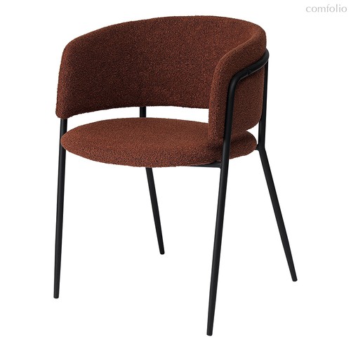 Стул Helning, букле, терракота - Bergenson Bjorn