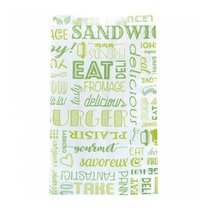 Пакет для гамбургера Parole 14+7*22 см, зелёный, 500 шт/уп, жиростойкий пергамент, Garci - Garcia De Pou