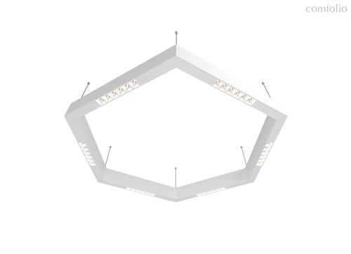 Donolux LED Eye-hex св-к подвесной, 36W, 900х780мм, H71,5мм, 2200Lm, 34°, 3000К, IP20, корпус белый,, цвет белый - Donolux