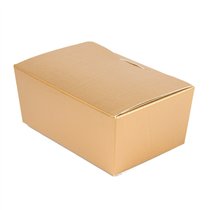 Коробка для кондитерских изделий, 250 г, золотая, 11,5*7,5*5 см, картон, 100 шт/уп, Garc - Garcia De Pou