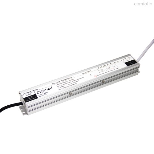 блок питания 150Вт DC24В, 6.25А, IP67, 280х42х30мм, серия:DN8HF - Donel