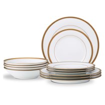 Сервиз столовый Noritake Шарлотта Голд на 4 персоны 12 предметов - Noritake