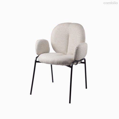 Обеденный стул Lunea Comfort, цвет молочный/черный - Cosmo Red