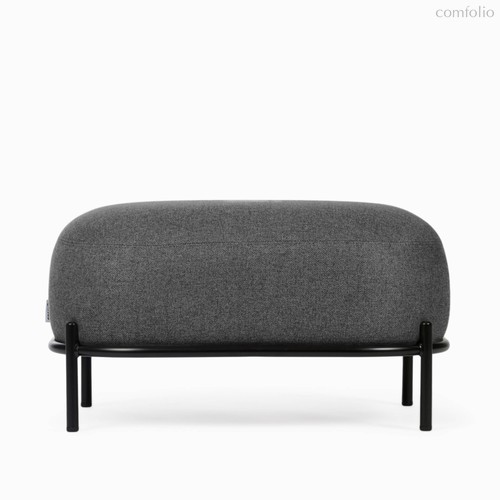 Пуф Pawai 67х37, цвет темно-серый/черный - Cosmo