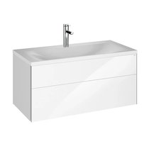 39604210100 ROYAL REFLEX.2 Комплект мебели для ванной 2 (Тумба под умывальник 996х487х450+Умывальник из минерального литья 1000х490х30) - Keuco