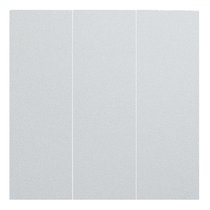 Клавиши трехклавишного выключателя 35661 SV, серебро - Rikett