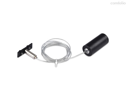 Slim Line Комплект подвесной для шинопровода. L1500 мм, цвет черный, 2 шт. - Donolux