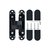Дверная петля скрытой установки Eclipse 3.0 (115х23) -3D-BLACK (Черный) - A-center
