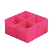 Форма для льда "Куб" 4 ячейки 4,5x4,5 см силикон - BarWare - P.L. Proff Cuisine