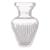 Ваза настольная Decor de table Дефанс 25 см, хрусталь, прозрачная