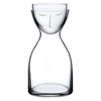 Набор из кувшина и стакана Nude Glass Мистер и Миссис 2 предмета 850 мл, 150 мл, стекло хрустальное - Nude Glass