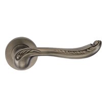 Ручка ACANTO BL. SILVER (20G) (на круглой розетке, чернёное серебро) - Archie