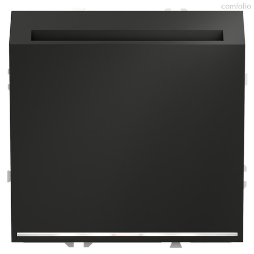 Выключатель встраиваемый VOLTUM S70 карточный 16А, графит - Voltum