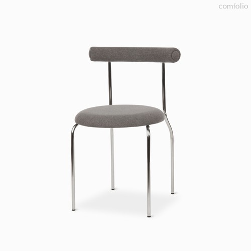 Обеденный стул Lara, цвет серебряный/серый - Cosmo