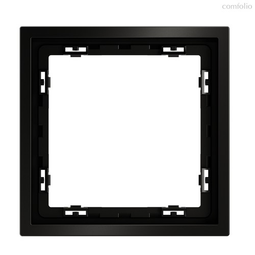 Рамка металлическая на 1 пост, S70 Metal антрацит - Voltum