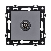 Розетка спутниковая SAT, серый Kollinger Asthetik AS-021GY - Kollinger