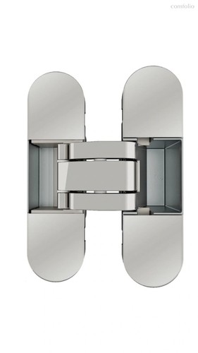 E30200.85.06 Петля скрытой установки AGB ECLIPSE 2.2 (полированный хром) + комплект накладок - AGB