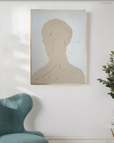 Интерьерная картина Coup d'esprit - I, цвет бежевый - Louvre Home