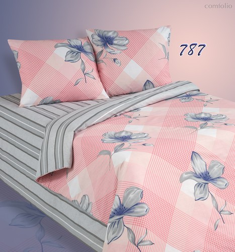 Комплект постельного белья ПА-4-787 Семья Поплин с наволочками 70х70х2 шт. - АльВиТек