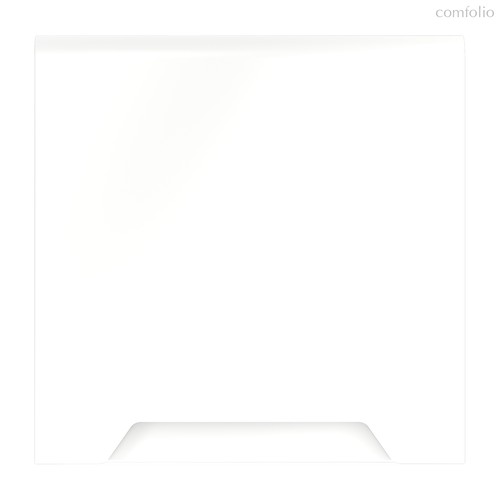 Накладка для розетки с заземлением, защитными шторками и крышкой, S70 белый матовый - Voltum