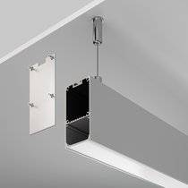 Алюминиевый профиль накладной-подвесной 35?66 (Серебро, 2 м) , ALM-3566-S-2M - Maytoni