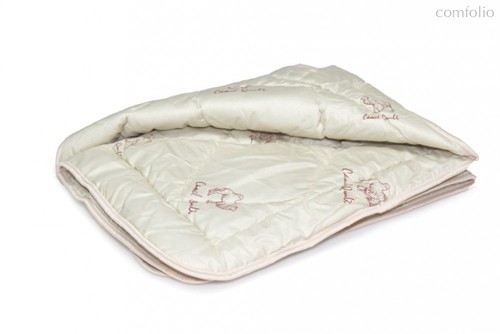 Одеяло детское верблюжья шерсть ЛЮКС облегченное, 110x140 см - pillow