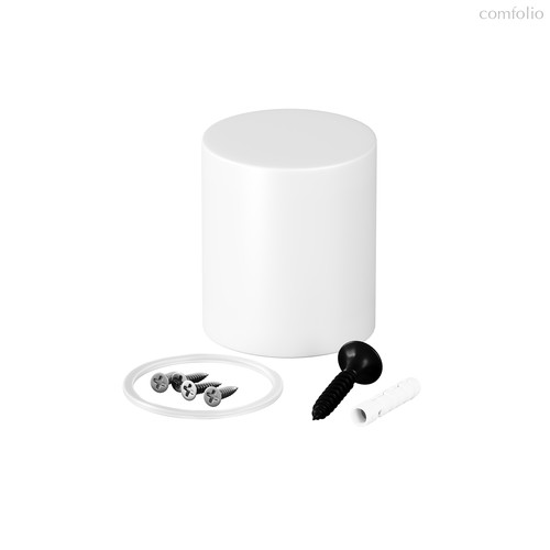 Торцевая металлическая заглушка для круглого неона 360° D25 белый - Maytoni