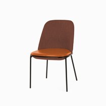 Обеденный стул Embrace, цвет коричневый/оранжевый/черный - Cosmo