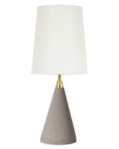 Настольная лампа Бушвик, цвет серый - Louvre Home