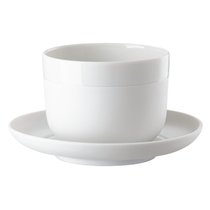 Чашка для эспрессо с блюдцем Rosenthal Капелло 210 мл, фарфор, белая - Rosenthal