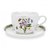 Чашка для завтрака с блюдцем Portmeirion "Ботанический сад.Душистый горошек" 500мл - Portmeirion