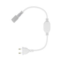 Коннектор питания с сетевой вилкой для гибкого неона 220В 25х13 мм