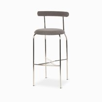 Барный стул Lara, цвет серебряный/серый - Cosmo