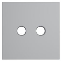 Накладка для розетки телевизионной оконечной TV+SAT, S70 серый - Voltum