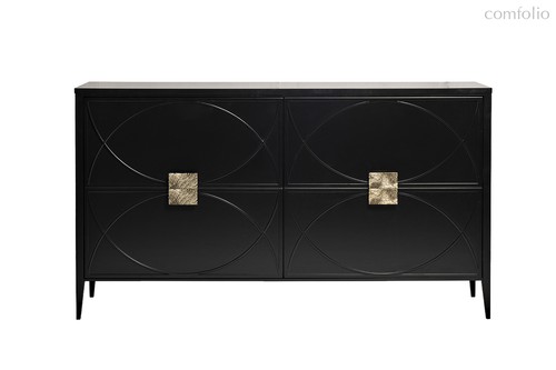 Комод черный 160x90x40см - Garda Decor