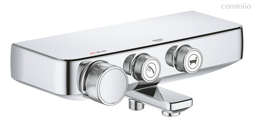 34718000 Grohtherm SmartControl Термостатический смеситель для ванны, настенный монтаж, хром - Grohe