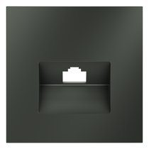 Накладка для розетки компьютерной RJ45 кат.6, S70 титан