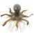 Фигурка Жемчужный осьминог 25х8 см - Art Glass