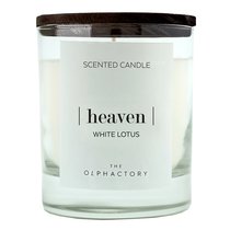 Свеча ароматическая The Olphactory, Heaven Black, Белый лотос, 40 ч - Ambientair