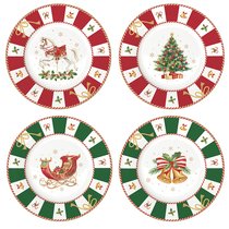 Набор десертных тарелок Christmas Tale, ?19 см, 4 шт. - Easy life